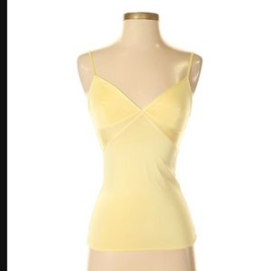 Solid Yellow Theory Tank Top EUC